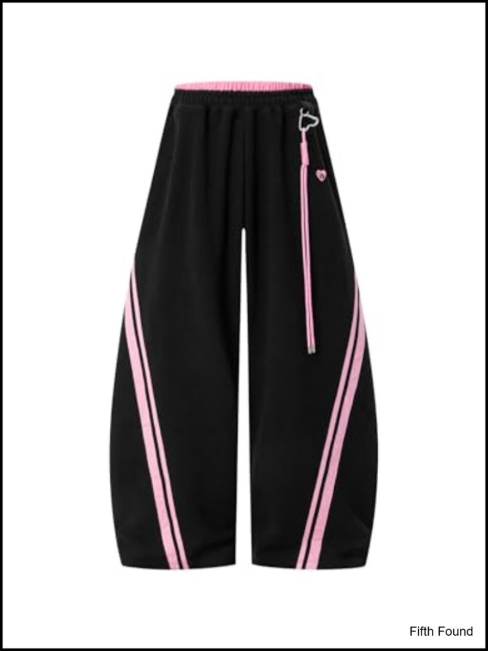 Baggy Barrel Sweatpants Elastic Double Waist Wide Leg Y2K Unisex Lounge